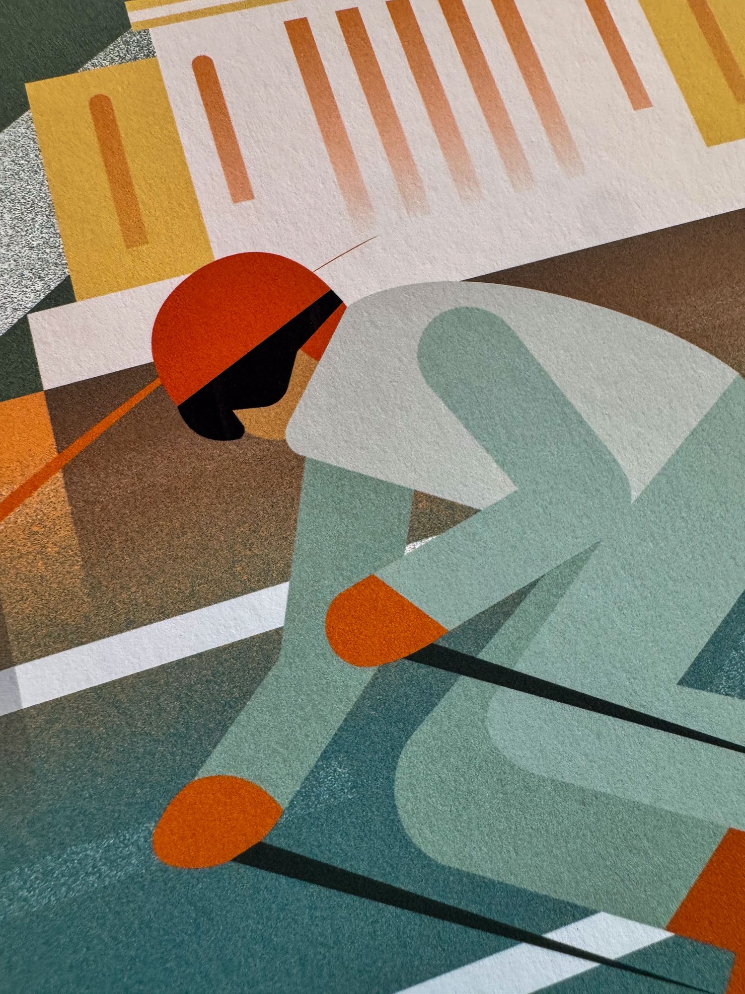 Poster print detail