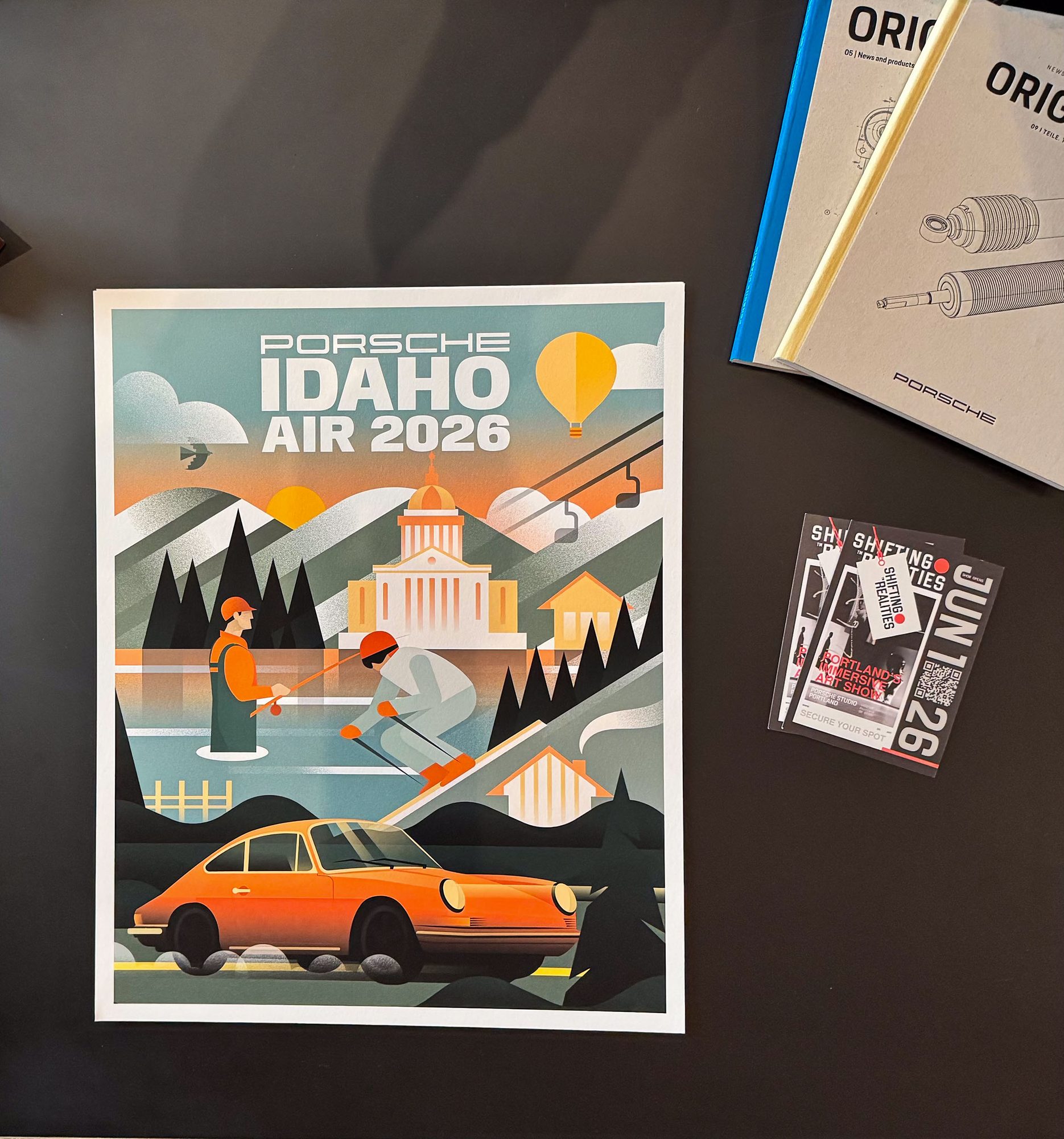 2026 poster with the original sketch